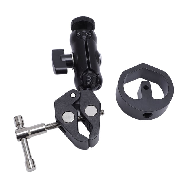 for Mini Mount, Stable Connection RV Ladder Mount 360 Deg Adjustable Clamp for Pipe for Yacht