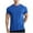 Blue, variant on Men's Ultra Soft Bamboo Viscose T-Shirt Curve Hem Lightweight Cooling Short Sleeve Casual Basic Tee Shirt