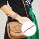 thumbnail image 2 of Reloj de cuarzo impermeable de moda para mujer, reloj de pulsera informal simple con correa de cuero PU, 2 of 5