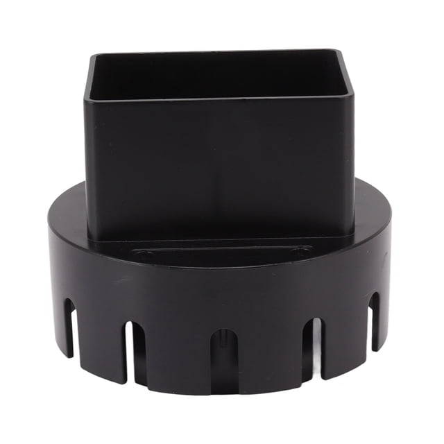 Adaptador de bajante, adaptador de bajante, drenaje de plástico, adaptador de bajante de plástico, convertidor de bajante, eficiencia maximizada