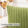 thumbnail image 4 of Funda de almohada UGS UGASA Velvet Soft Solid 30 x 50 cm, color verde, 4 of 9
