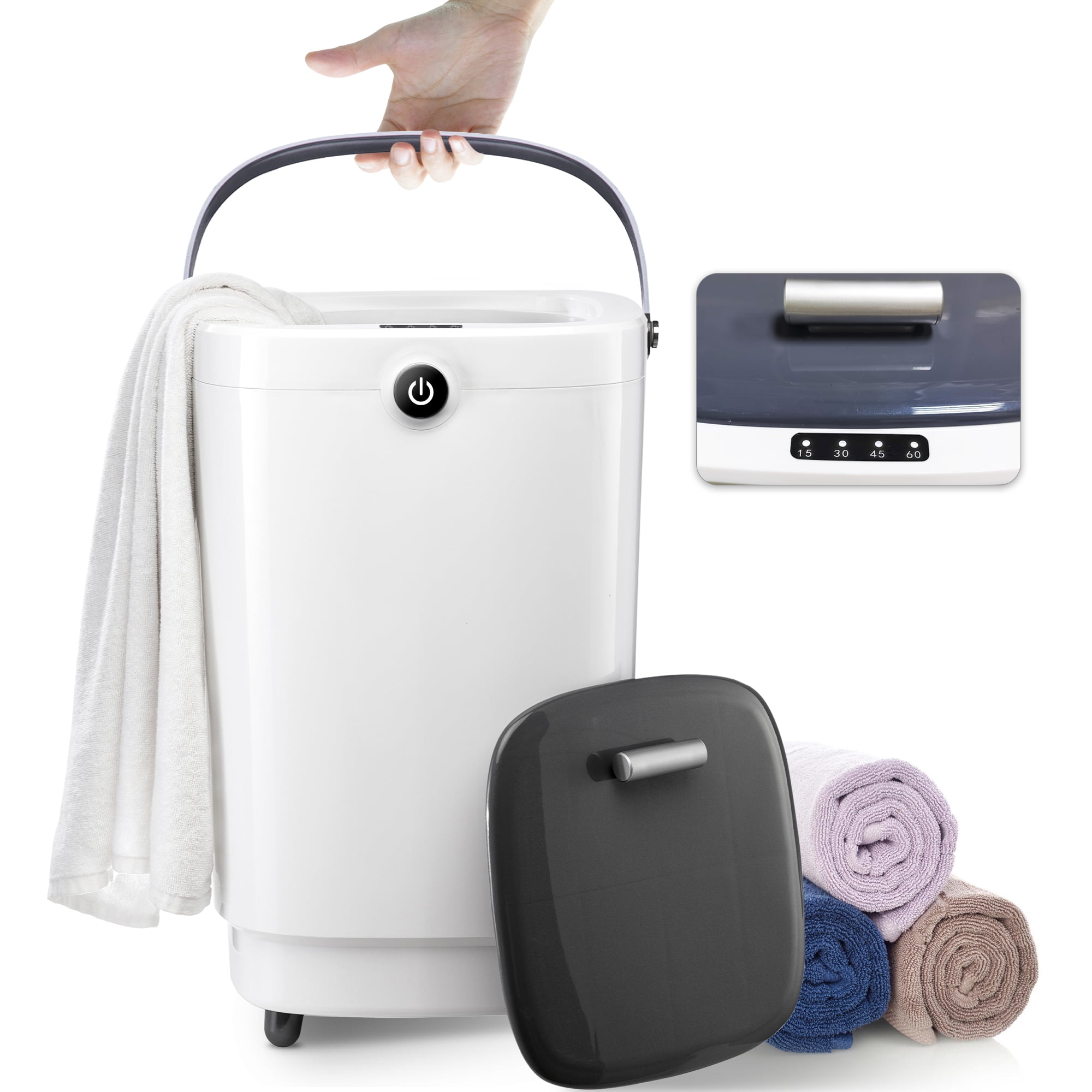 Towel Warmers for Bathroom 25L Towel Warmers Buckets Spa With 15/30/45
