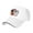 White, variant on Barry University-Logo Casual Sandwich Baseball Cap Adjustable For Men For Women