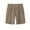 Brown@GC@, variant on CONZONE Mens Casual Suit Shorts Buttons Dress Shorts for Men Solid Color Lightweight Loose Fit Party Wedding Shorts With Pockets