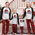 thumbnail image 1 of 2023 New Winter Santa Print Christmas Pajamas Set for Family Warm Soft Sleepwear Adults Kids Matching Clothes Xmas Look Outfits, 1 of 4