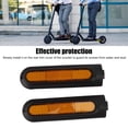 thumbnail image 3 of Scooter Reflectors Side Cover, Easy Installation Electric Scooter Rear Wheel Side Cover Durable Professional Protective 2pcs  For Electric Scooter Accessories, 3 of 8