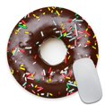 thumbnail image 1 of Smooffly Tapis de Souris Rond en Forme de Beignet Chocolat, Tapis de Souris Circulaire pour Ordinateurs, 1 of 3