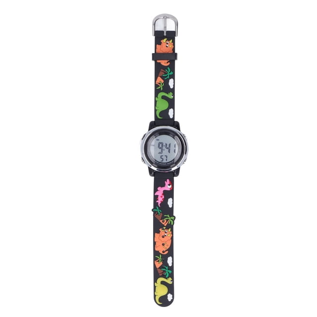 Enfants Montre de Sport Numérique Extérieure Imperméable, Enfants LCD Montre Imperméable à l'Eau Conduit Rétro-Éclairage Multi Fonction pour l'Extérieur