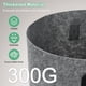 thumbnail image 5 of Uxcell 5 Paquete de Bolsas de Cultivo para Plantas de 5 Galones, Macetas de Tela Gruesa de 300G con Asas, Macetas de Jardín para Plantas, Color Gris, 5 of 7