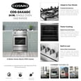 thumbnail image 3 of 24 in. Nebula Collection 2.73 cu. ft. Gas Range in Stainless Steel, 3 of 16