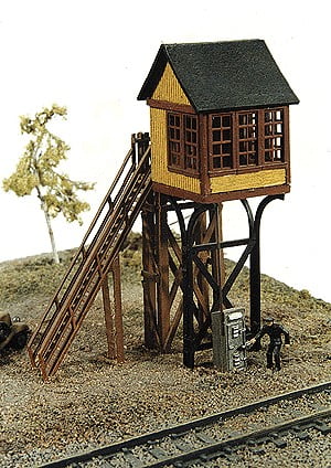 Painted Brown HO Scale JL Innovative Design 554 STEP LADDER X 1 