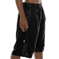 thumbnail image 2 of J. METHOD Men's Basketball Shorts Heavy Mesh with Regular Fit Comfy Gym Workout Active Pants NEMP27 Black S, 2 of 6
