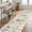 Cream, variant on YOUFORTONG 2x3 Washable Floral Area Rug,Non Slip Soft Thin Carpet for Entryway Bedroom Nursery Farmhouse Dorms,Green