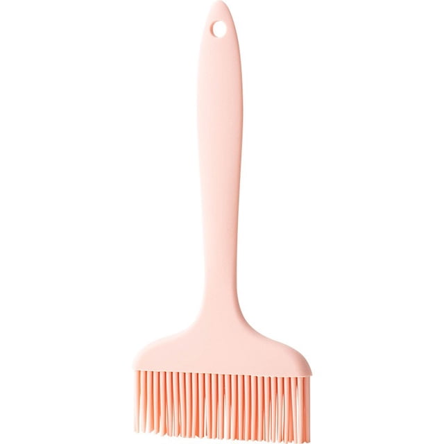 SSZMDLB Silicone Brosse d'Arrosage en, Grande Brosse à Huile de Barbecue de 9 cm de Large, Brosse à Pâtisserie Intégrée Résistante à la Chaleur pour le Gril, la Cuisson, les Crêpes et la Cuisine, Brosse en Silicone Durable de Qualité Alimentaire