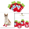 thumbnail image 3 of Mosey Durable Pet Ankle Socks Christmas Series Pattern   Pet Supplies   Skin Friendly, 3 of 7
