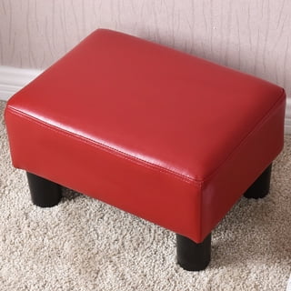 BAKSEA Small Foot Stool Under Desk Foot Stools Ottoman Footstool Foot  Stools Small Footstools Foot Stool for Living Room Foot Rest 15 W x 12 D  x