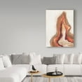 thumbnail image 3 of Trademark Fine Art 'Watercolor Geode VI' Canvas Art by Chris Paschke, 3 of 3