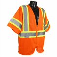 thumbnail image 2 of Radians SV22-3ZOM-L Polyester Mesh Economy Class-3 Safety Vests with Two Tone Trim, Large, Orange, 2 of 3