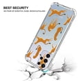 thumbnail image 4 of Cheetah Leopard Clear Case for Samsung Galaxy S22 Ultra,Aesthetic Art Design Case for Men Women,Unique Trendy Transparent TPU Bumper Case Cover, 4 of 5