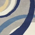 thumbnail image 6 of Nourison Grafix Mid-century Geometric Grey Area Rug, 6 of 10