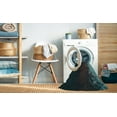 thumbnail image 2 of Ahgly Company Machine Washable Indoor Rectangle Transitional Midnight Gray Area Rugs, 3' x 5', 2 of 7