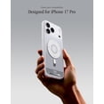 thumbnail image 2 of Funda Spigen Ultra Hybrid MagFit para iPhone 17 Pro Plata, 2 of 7