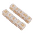 thumbnail image 4 of 30PCS Number  Set, Lightweight Durable Plastic, Versatile Educational Tool With 2x Multiplier Even Numbers For Teaching Board Games, Ideal For Home Or School, 4 of 8