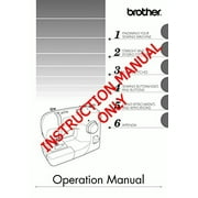 Brother XL-3510i Sewing Machine Owners Instruction Manual