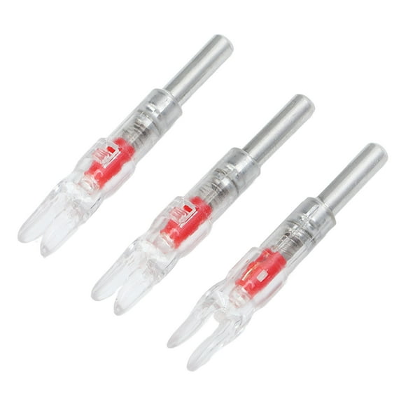 Archery Lighted Nocks,3PCS Archery Lighted Nocks Archery Nock Tail Automatic Archery Lighted Nocks Exceptional Value