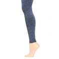 thumbnail image 5 of MUK LUKS Womens Fleece Lined Marl Leggings, Navy, X Large, 5 of 5