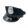 thumbnail image 1 of Sombrero de policía perfecl para niños Insignia de águila negra, 1 of 8