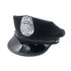 thumbnail image 1 of Sombrero de policía perfecl para niños Insignia de águila negra, 1 of 8