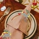 thumbnail image 5 of Tal 8 Servilleteros navideños para Mesa de Comedor: decoración rústica para Mesas de Cena para recepciones de Bodas, Navidad, Día de Acción de Gracias, 5 of 5
