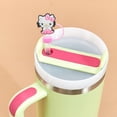 thumbnail image 3 of DONNGZAE 6Pcs Straw Covers Cap for Stanley Cup, Cute Hello Kitty Silicone Straw Toppers Accessories 10mm 0.4 Inch Compatible with Stanley Cup 30&40 Oz Tumbler, for Home and Party Decor SLO526-0109, 3 of 7