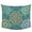 Green, variant on Green Boho Tapestry for Bedroom Wall Hanging Tapestry, Shabby Vintage Ethnic Abstract Floral Art Ceiling Backdrop Tapestries Poster Blanket Wall Decor for Teens Room Living Room Dorm 59" x 90"