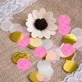 Xubond Fall Decor 2.5cm circular colored paper scraps 10g set for