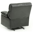 thumbnail image 5 of Manny Black Faux Leather Upholstery Reclining Chair, 5 of 5