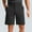 Mens shorts athletic-Black, variant on Homenesgenics Mens Shorts Athletic Men's Solid-Color Casual Athletic Shorts with Button-Front Pockets, Outdoor Sports Shorts, Straight-Leg Hiking and Climbing Shorts White XXXL