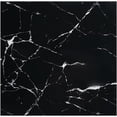 thumbnail image 3 of Kitchen Backsplash Tile,Pack of 12 Durable Shower Wall Panels for Kitchen,QZS Plastic Marble Floor Tiles for Bedroom,Living Room,Black, 3 of 6