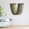 thumbnail image 2 of Wiywef Tie-Dye Woven Tapestry Ombre Macrame Wall Hanging Boho Cotton Rope Tapestry for Homestay Hotel Room Wall Decoration, 2 of 7