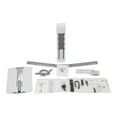thumbnail image 2 of Ergotron WorkFit - Mounting component (cart upgrade set) - for LCD display / notebook - steel - white - screen size: 24", 2 of 2