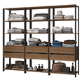 thumbnail image 1 of Ropero Closet Guardarropas Madesa Valencia 210cm MN, 1 of 5