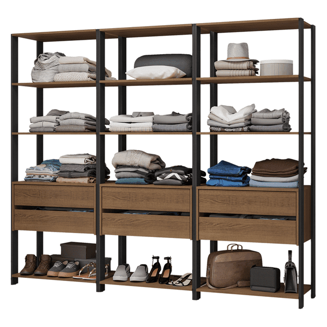 Ropero Closet Guardarropas Madesa Valencia 210cm MN