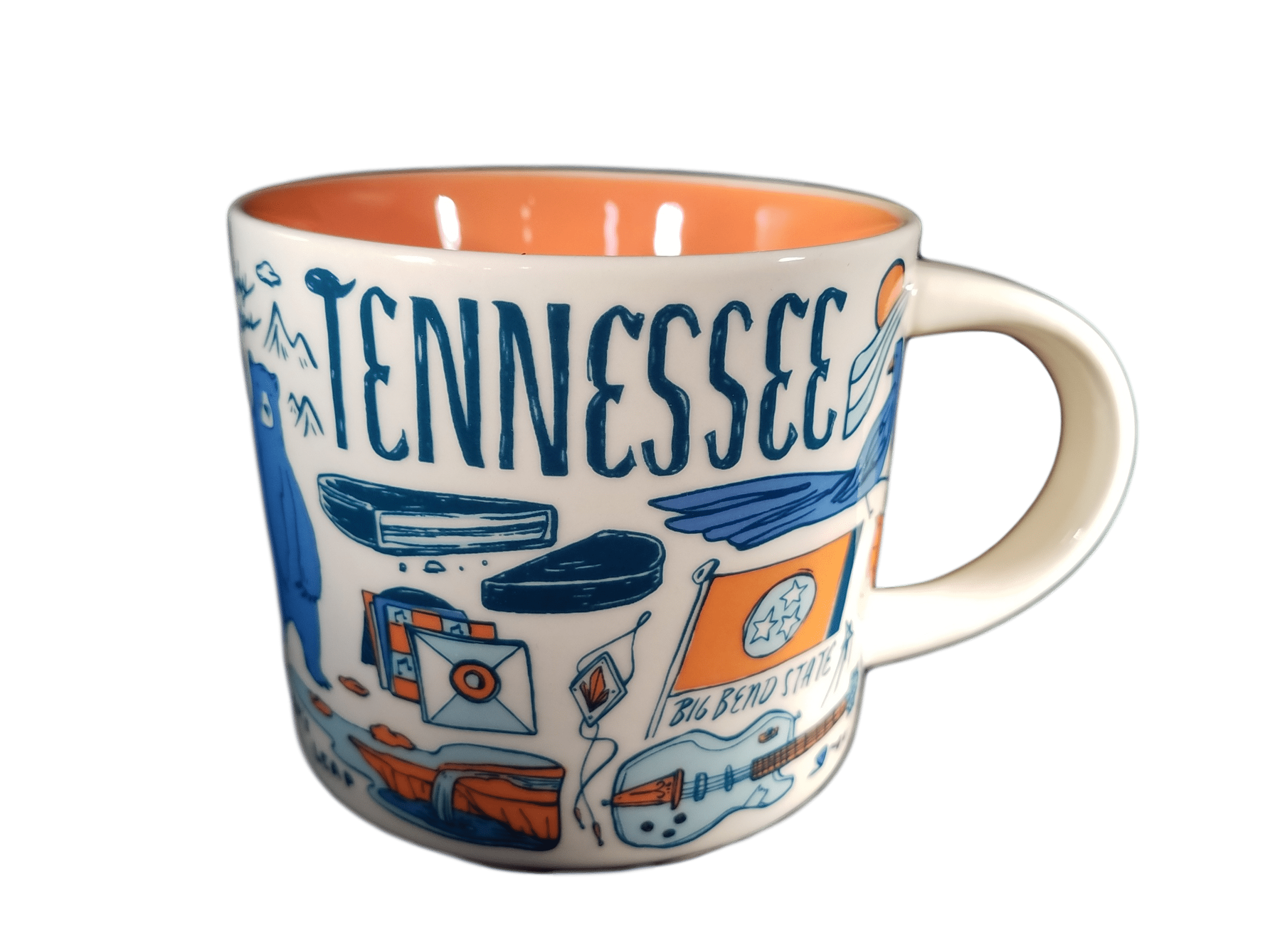 Starbucks Nashville and Tennessee Been There Series Ceramic Coffee