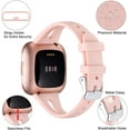 thumbnail image 3 of REQO Compatible pour Fitbit Versa 2 Bandes pour Femmes Hommes Versa Lite Bandes, 3 of 7