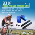 thumbnail image 4 of HAHDAXIA Bike Handlebar Tape EVA (Set of 2) Blue - Enhance Your Bike Grip with These Bicycle Handle bar Tape - Wrap Your Bike for an Awesome Comfortable Ride (Set of 2, Blue), 4 of 6