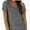 Deep Gray, variant on Womens Summer Sleeve V Neck Casual Tops Tshirts