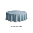 thumbnail image 3 of Tassel Tablecloth, Waterproof Dining Cover, Oil Proof Rectangular Mat, Elegant Embroidered Design and Stain Resistant Surface for Coffee Tables, Dining Tables, and Party Banquets, 3 of 6