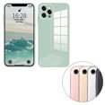 thumbnail image 2 of Glass Back Phone Covers with Solid Color Full Rugged Bumper Anti-Slip Design for Iphone 7P/8P/7/8/XS Max/XR/X/XS, 2 of 3