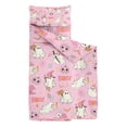 thumbnail image 2 of Halloween Cute Ghosts with Boo Toddler Nap Mats for Kids Preschool,50"x20" Sleeping Mat Bag or Kids,Toddler Sleeping Bag,Toddler Nap Mat or Daycare, 2 of 6